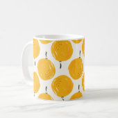 Orangen von Wasserfarben, handbemalt Kaffeetasse (Vorderseite Links)