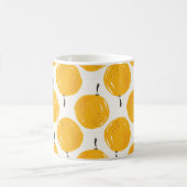 Orangen von Wasserfarben, handbemalt Kaffeetasse (Mittel)