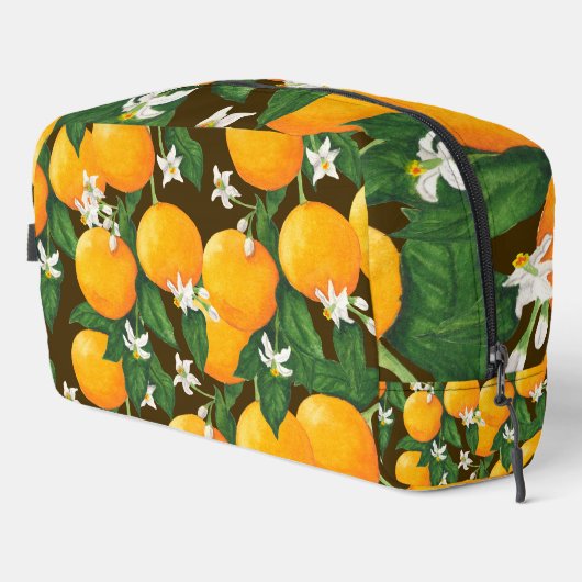 Orangen Waschbeutel (Rechte Ecke)