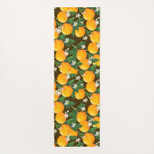 Orangen Yogamatte (Rückseite)