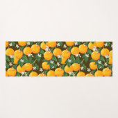 Orangen Yogamatte (Vorderseite (Horizontal))