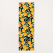 Orangen Yogamatte (Rückseite)