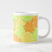 Orangen Zitronen Limon Früchte Zitrusfrüchte Natur Jumbo-Tasse (Rechts)
