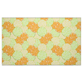 Orangen Zitronen Limon Früchte Zitrusfrüchte Natur Stoff (Fat Quarter (45,7 x 55,9 cm))