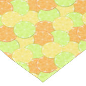 Orangen-, Zitronen-, Limone С Tischdecke (Schrägansicht)
