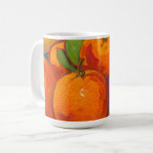Orangen Zitronen Stilleben Kaffeetasse (Vorderseite Links)