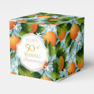 Orangen Zitrusfrüchte Früchte Blumenfrucht Anniver Geschenkschachtel