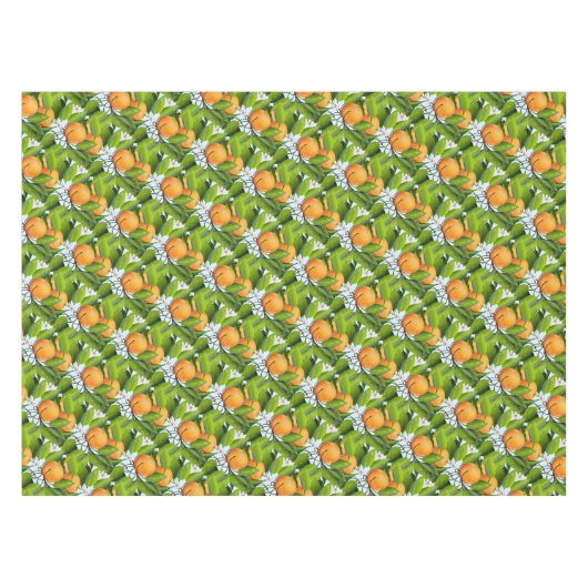 Orangen Zitrusfrüchte Tischdecke (Vorderseite (Horizontal))