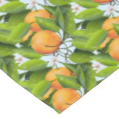 Orangen Zitrusfrüchte Tischdecke (Schrägansicht)