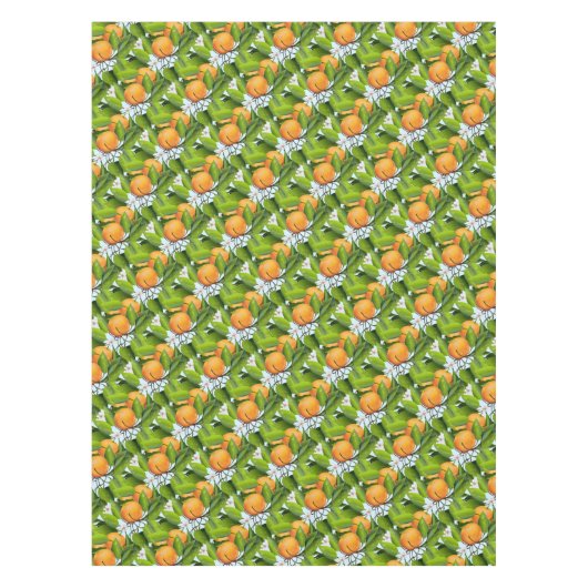 Orangen Zitrusfrüchte Tischdecke (Vorderseite)