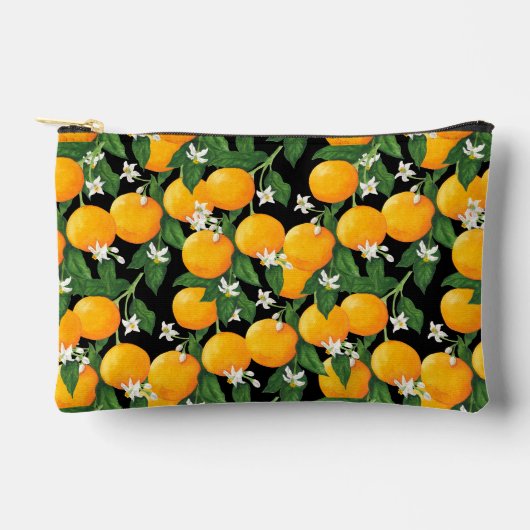 Orangen Zubehörtasche (Vorderseite)