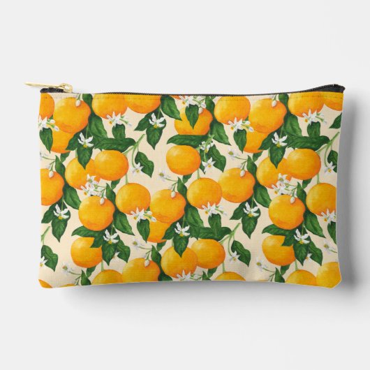 Orangen Zubehörtasche (Vorderseite)