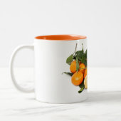 Orangen Zweifarbige Tasse (Links)