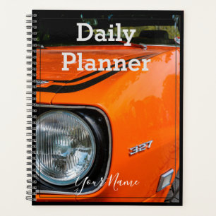 Orangenauto - Tagesplaner - HAMbWG Planer
