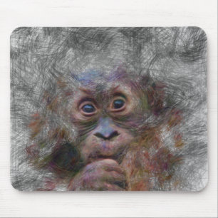 Orangenbaby Mousepad