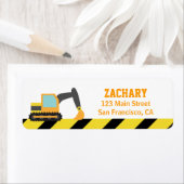 Orangenbagger, Baufahrzeuge, für Kinder (Insitu)