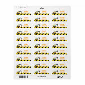 Orangenbagger, Baufahrzeuge, für Kinder (Vorne)