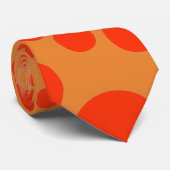 Orangenbälle Krawatte (Gerollt)