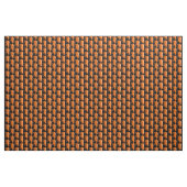 Orangenbären mit schwarzem Gewebe V Stoff (Yard (91,4 cm))
