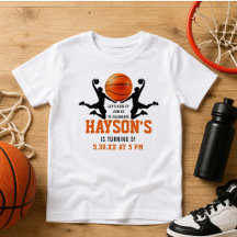 Orangenbasketball Boy 5. Geburtstagsparty