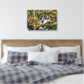 Orangenbaum Leinwanddruck (Insitu (Schlafzimmer))