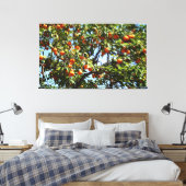 Orangenbaum Leinwanddruck (Insitu (Schlafzimmer))
