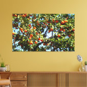 Orangenbaum Leinwanddruck (Insitu (Wohnzimmer))