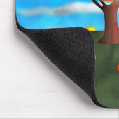 Orangenbaum Mousepad (Ecke)
