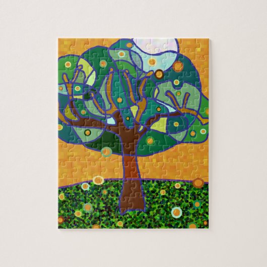 Orangenbaum Puzzle (Vertikal)