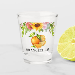 Orangenbäume Blumengärten Orangecello Schnapsglas
