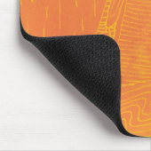 Orangenbaummuster Mousepad (Ecke)