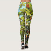 Orangenbeeren Leggings (Rückseite)