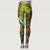 Orangenbeeren Leggings (Vorderseite)
