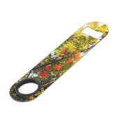 Orangenbeeren Speed Flaschenöffner (Rückseite Schrägansicht)