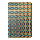 Orangenbeige aus Mosaik Badematte (Vorderseite Vertikal)