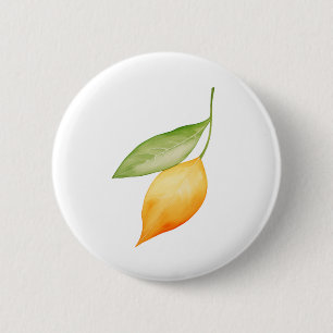 Orangenblatt Button
