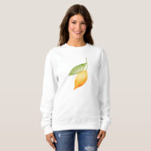 Orangenblatt Sweatshirt (Vorne ganz)