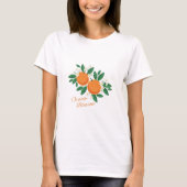 Orangenbllosse T-Shirt (Vorderseite)