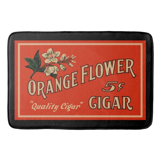 Orangenblüte Badematte (Vorderseite)