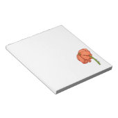 Orangenblüte Notizblock (angewinkelt)