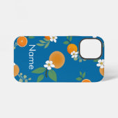 Orangenblüten-Handyhülle iPhone Hülle (Rückseite (Horizontal))