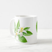 Orangenblüten Kaffeetasse (Vorderseite Links)