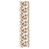 Orangenblüten Kurzer Tischläufer (Vorderseite)