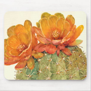 Orangenblüten Mousepad