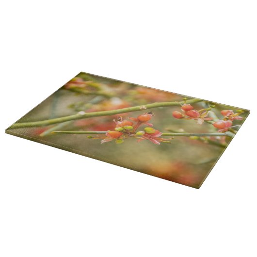 Orangenblüten Schneidebrett (Ecke)