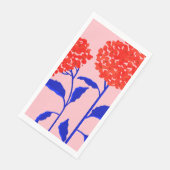 Orangenblüten Serviette (Ecke)