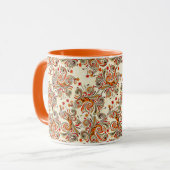 Orangenblüten- Tasse (Vorderseite Links)