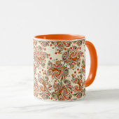 Orangenblüten- Tasse (VorderseiteRechts)