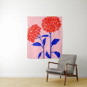 Orangenblüten Wandteppich (Beispiel)
