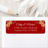 Orangenblütenblume Rücksendeadresse (Insitu)